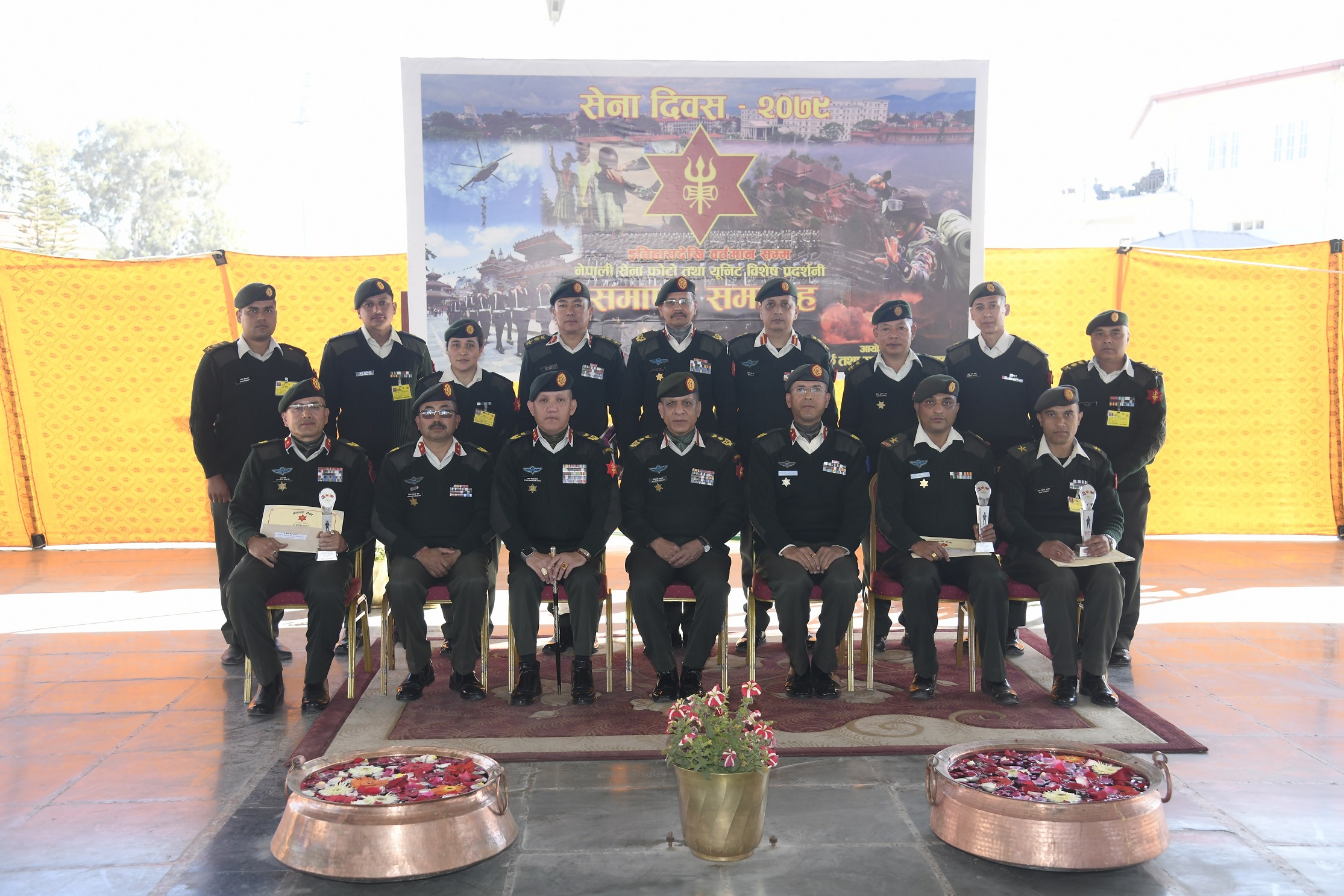 नेपाली सेनाद्वारा फोटो तथा युनिट विशेष प्रदर्शनी सम्पन्न